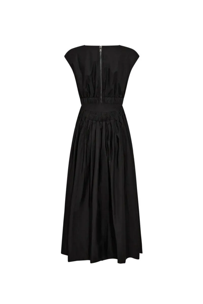 CM Poplin Dress Black
