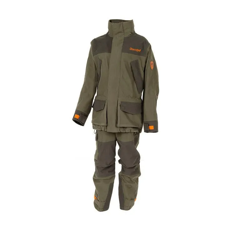 Dovrefjell Discover JR jaktdress til barn - komplett jakke og bukse, green