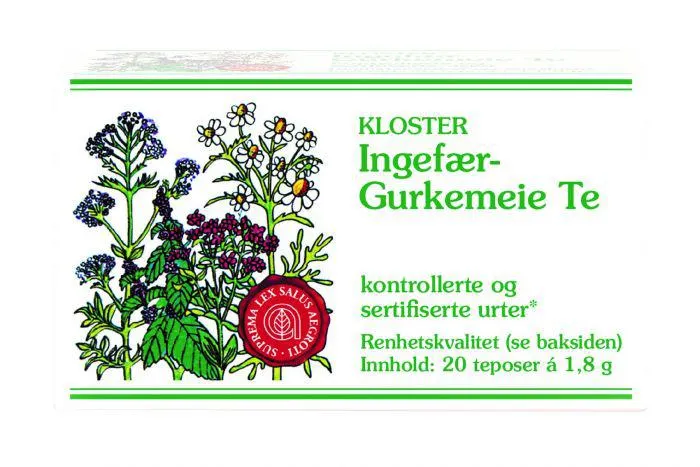 Kloster Ingefær Gurkemeie-te