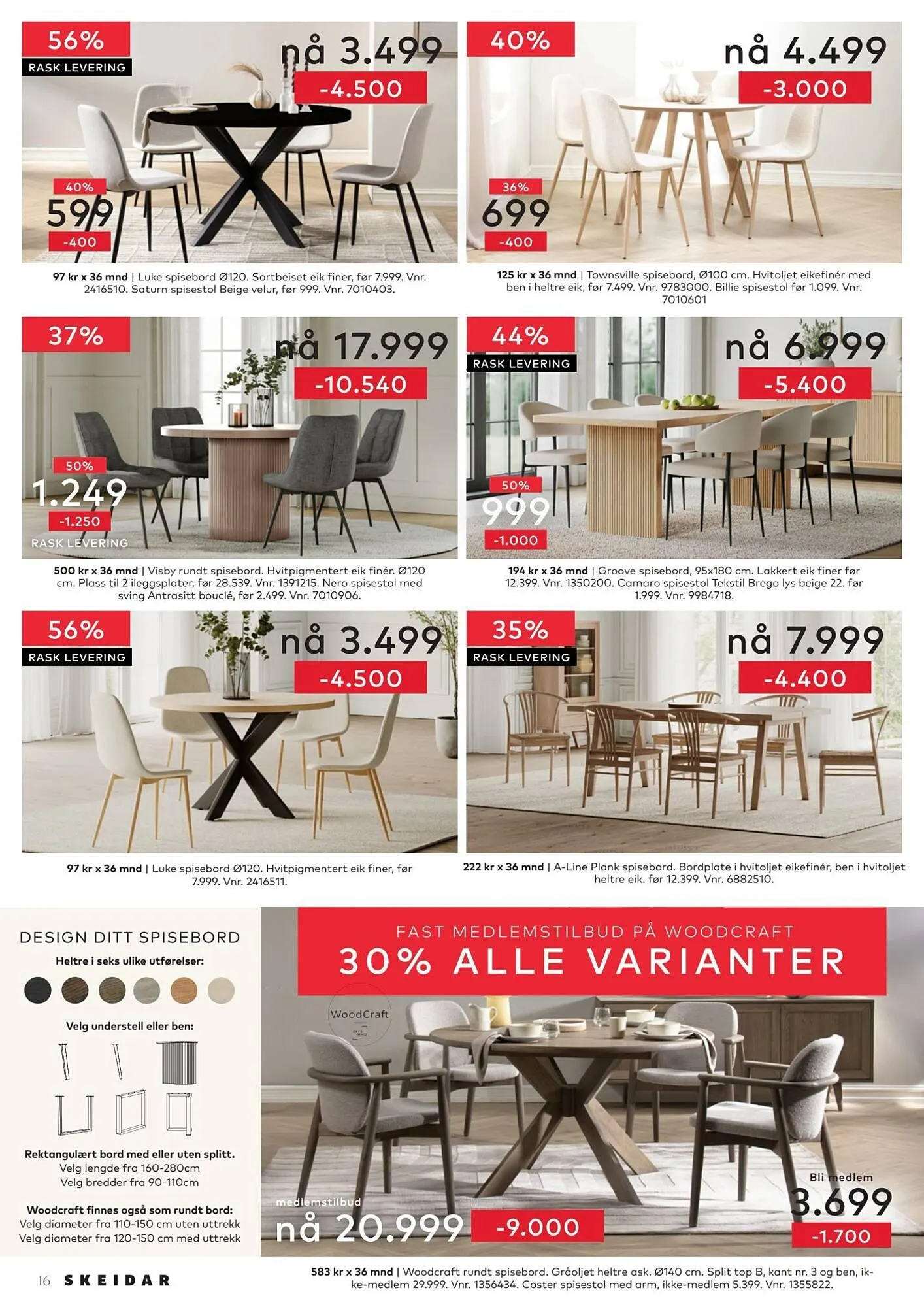 Skeidar kundeavis fra 19. januar til 26. januar 2026 - kundeavisside 16