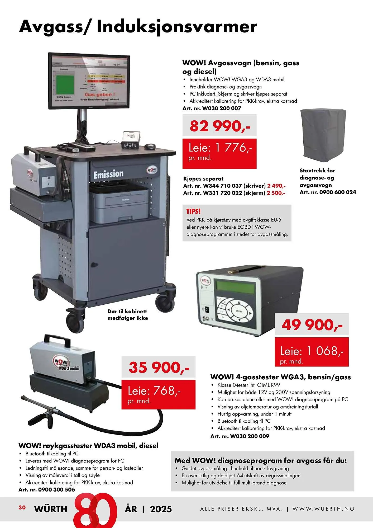 Würth kundeavis fra 16. september til 31. desember 2025 - kundeavisside 30