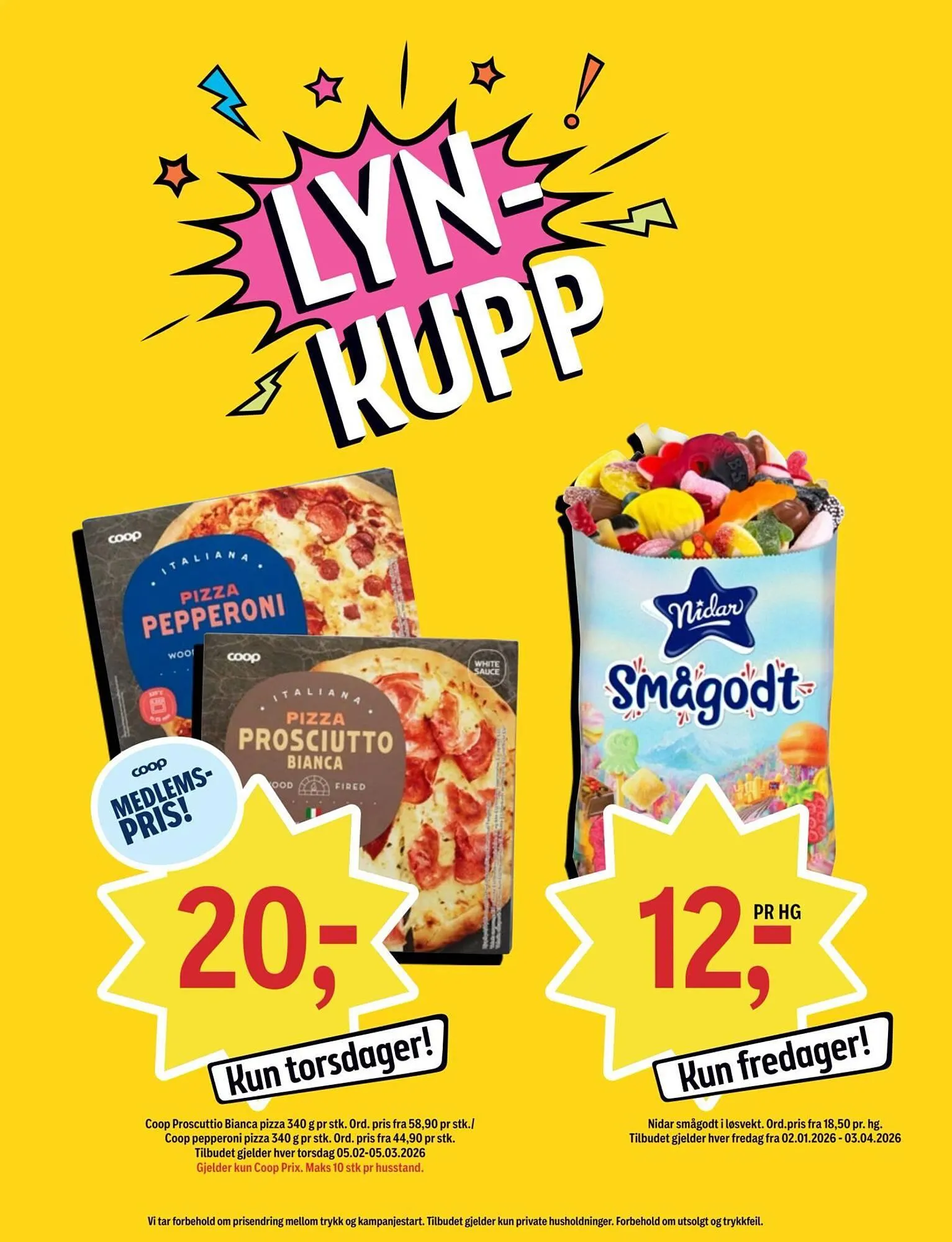 Coop Prix kundeavis fra 23. februar til 2. mars 2026 - kundeavisside 14