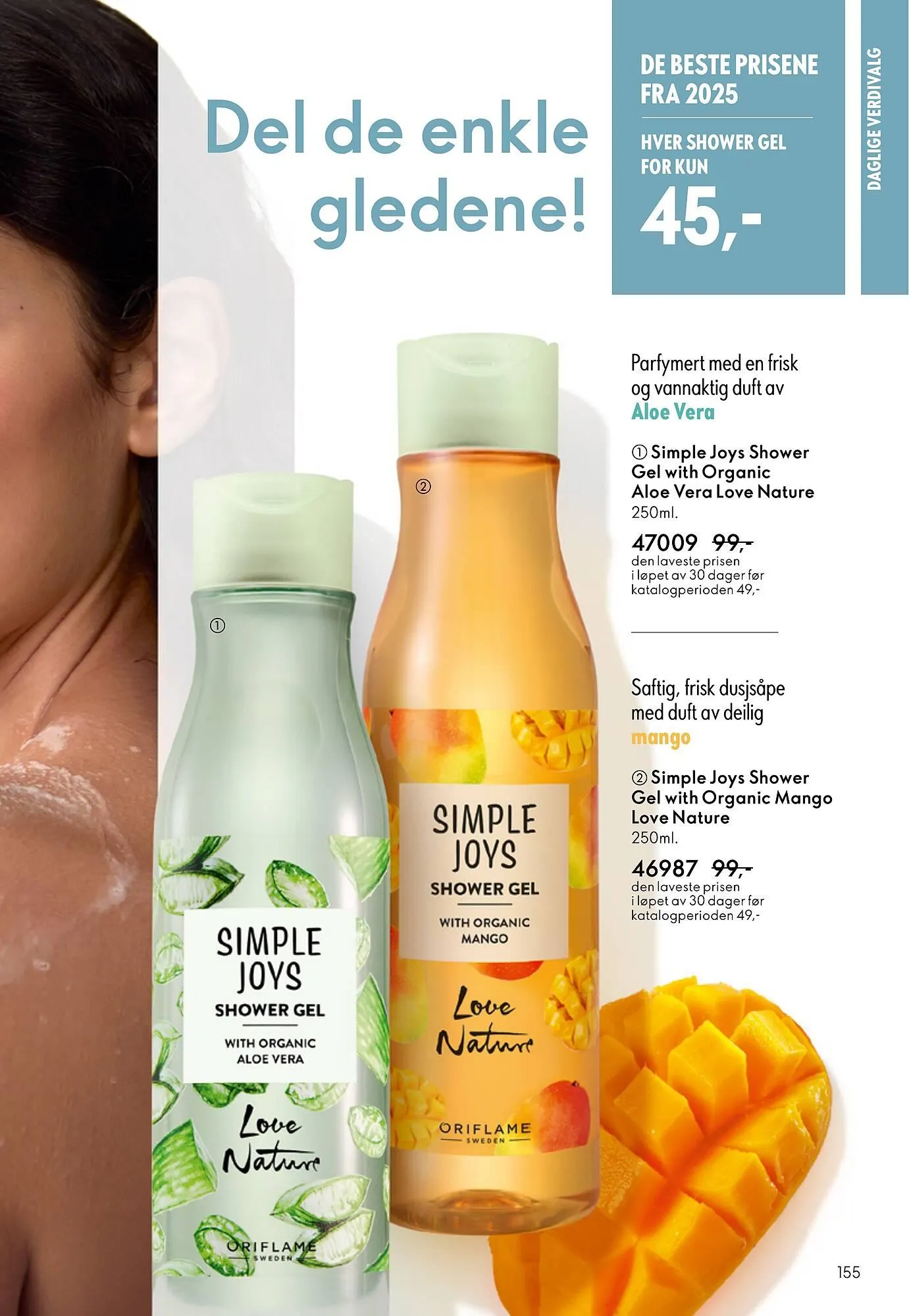 Oriflame katalog fra 31. desember til 27. januar 2026 - kundeavisside 155