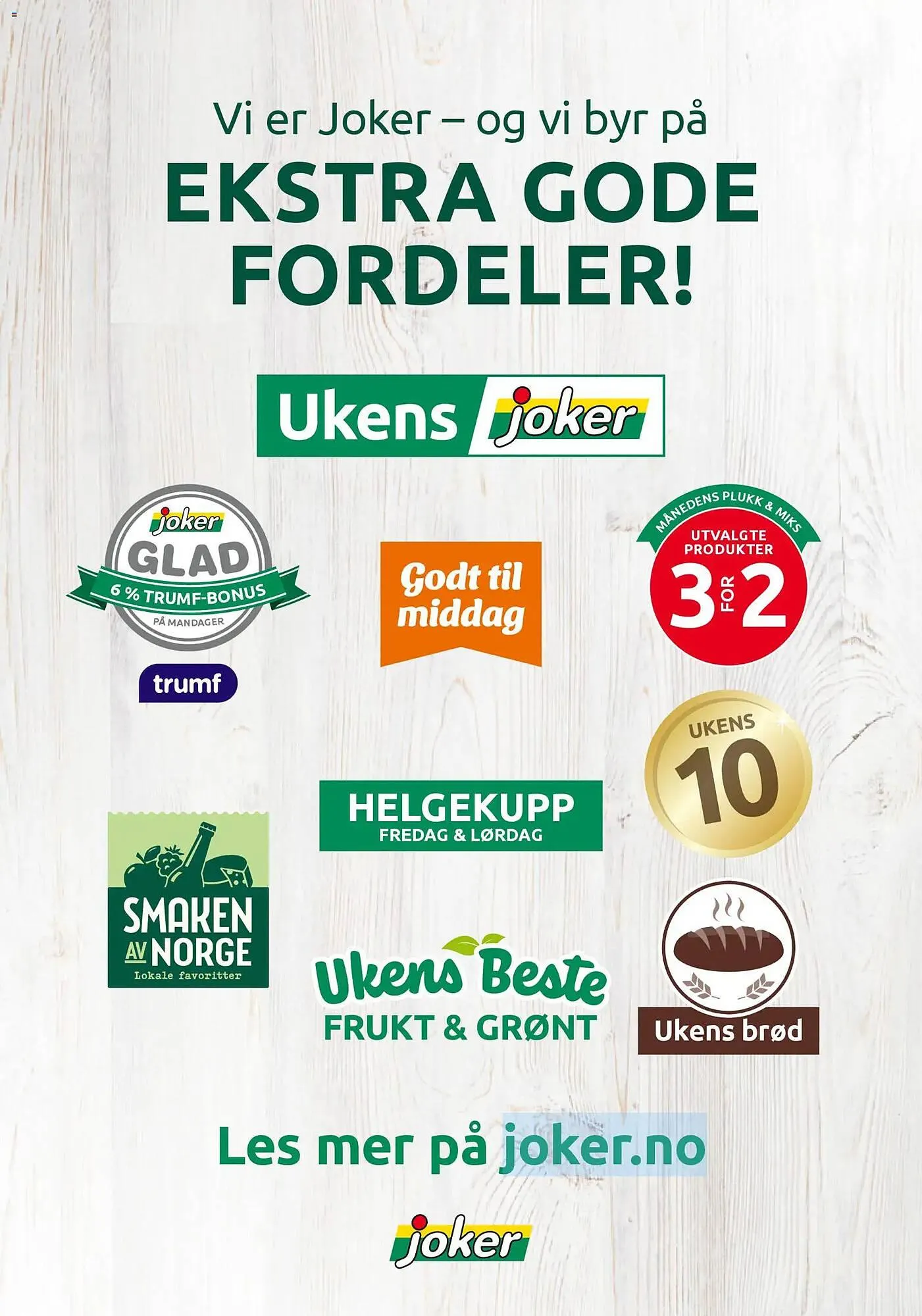 Joker kundeavis fra 17. mars til 21. mars 2026 - kundeavisside 31