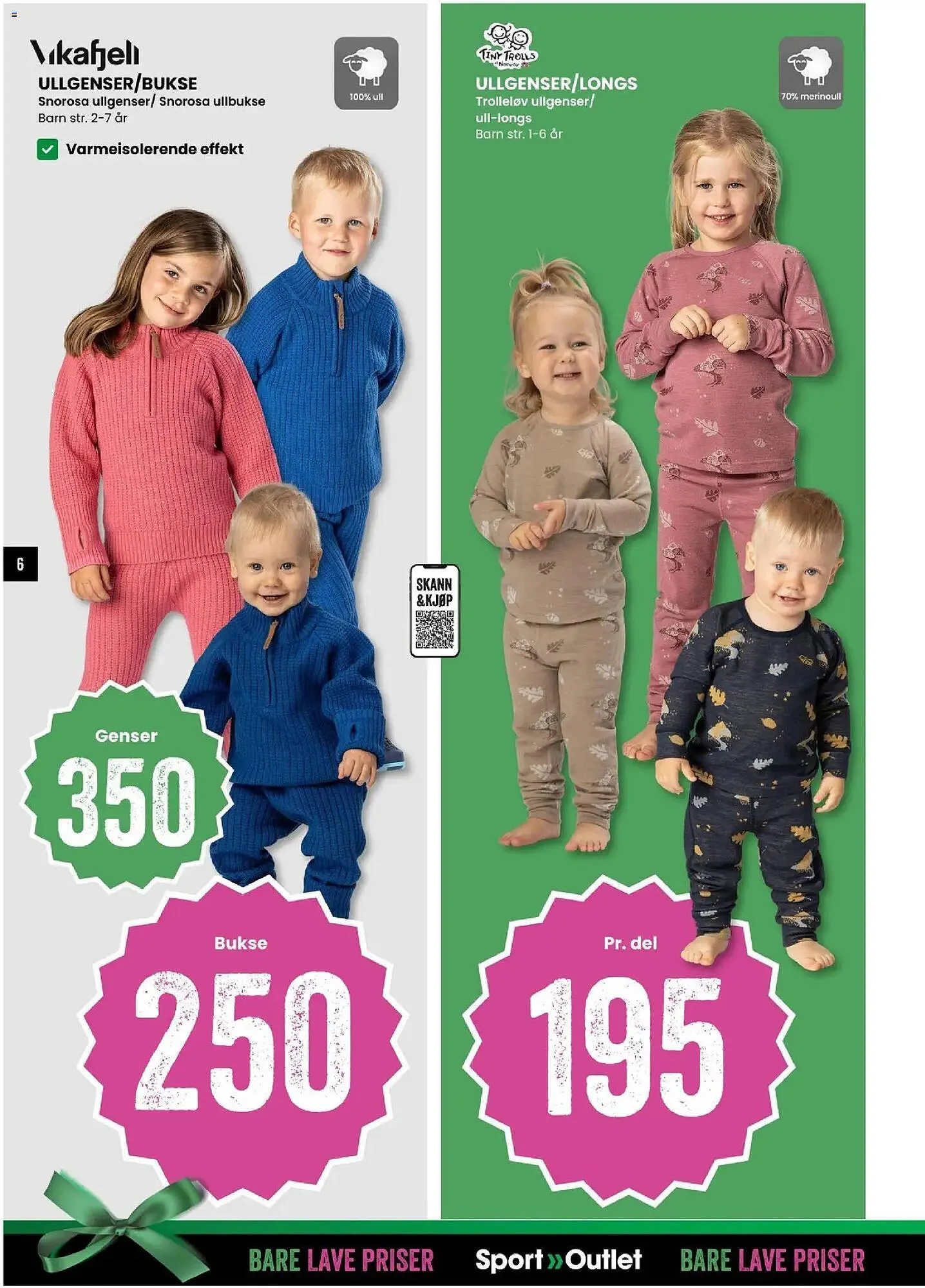 Sport Outlet kundeavis fra 2. desember til 24. desember 2025 - kundeavisside 6