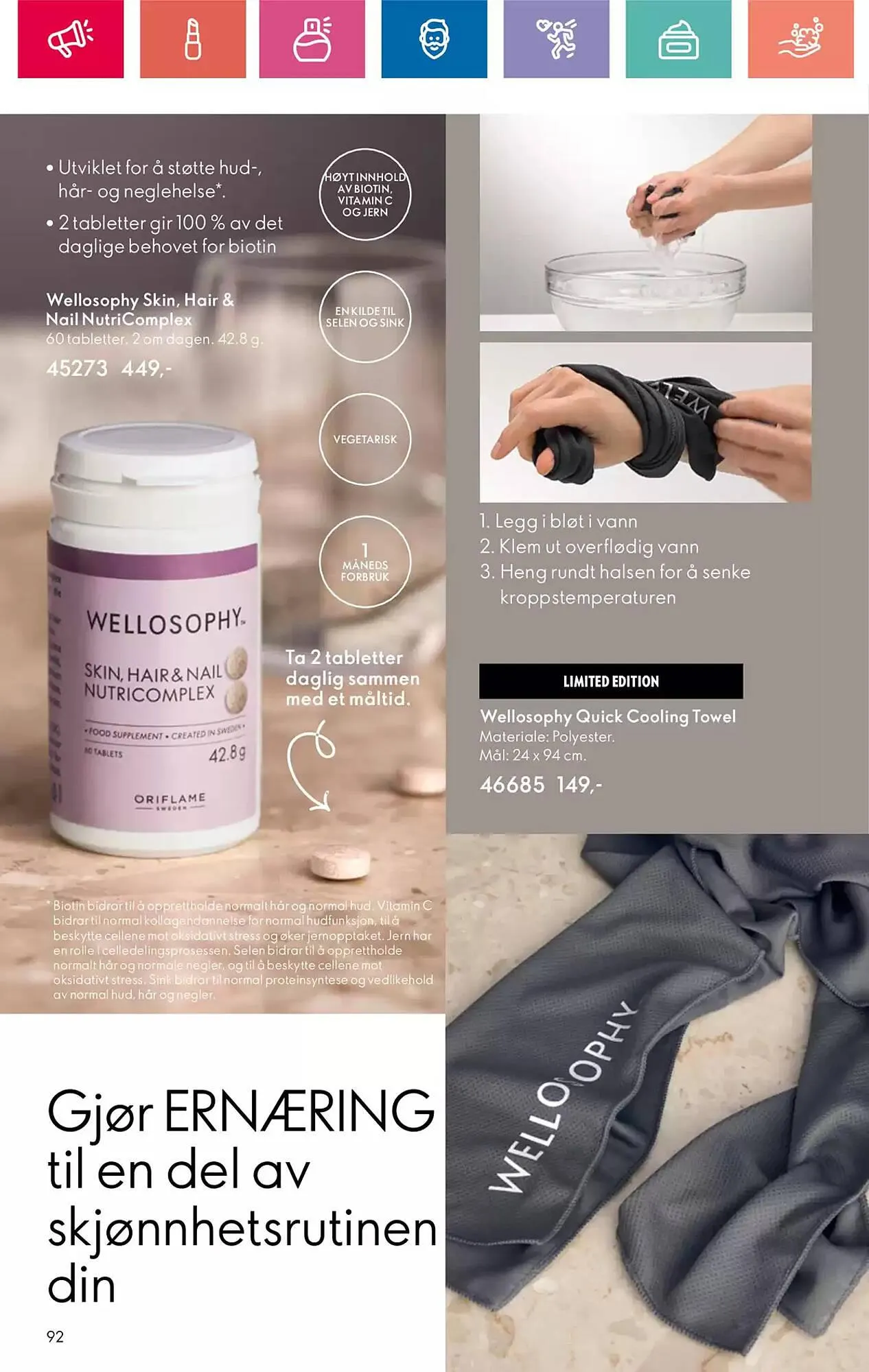 Oriflame Kundeavis fra 14. november til 4. desember 2024 - kundeavisside 92