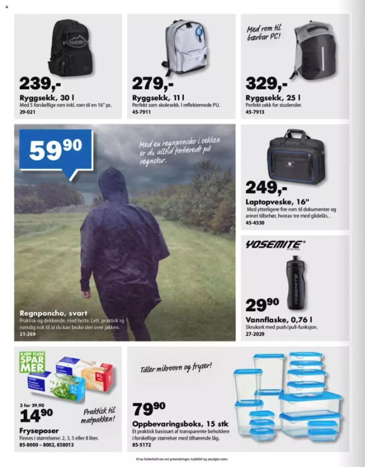 Biltema kundeavis fra 7. august til 31. desember 2023 - kundeavisside 8