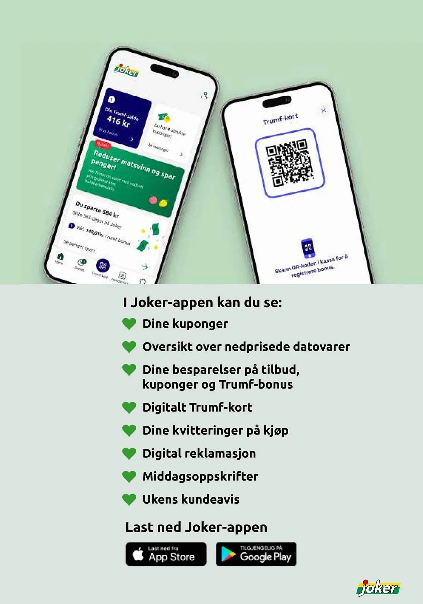 Joker kundeavis fra 2. desember til 7. desember 2025 - kundeavisside 25