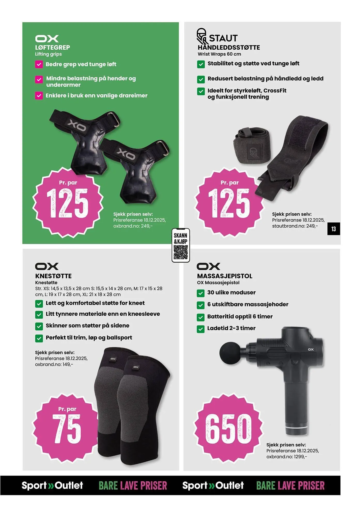 Sport Outlet kundeavis fra 14. januar til 2. februar 2026 - kundeavisside 13