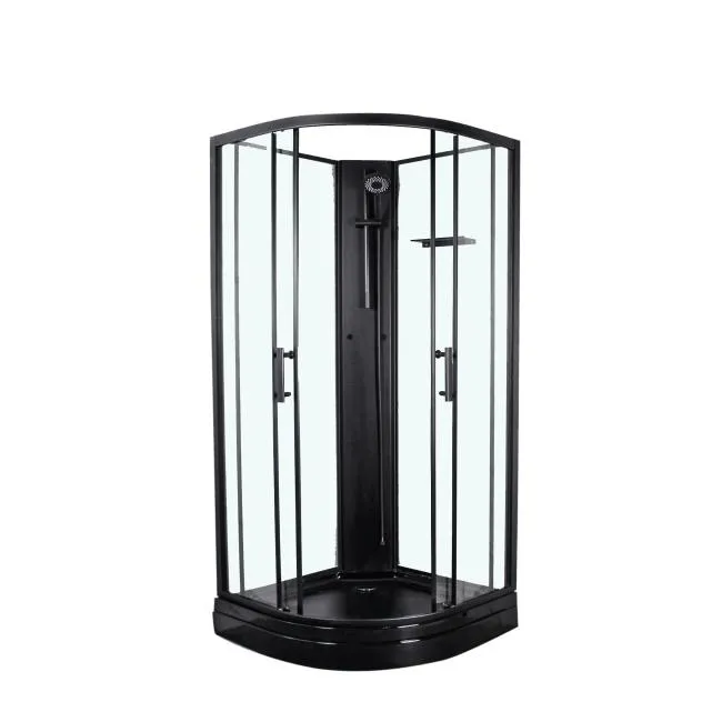 Cape Dusjkabinett Buet 90x90 Sort