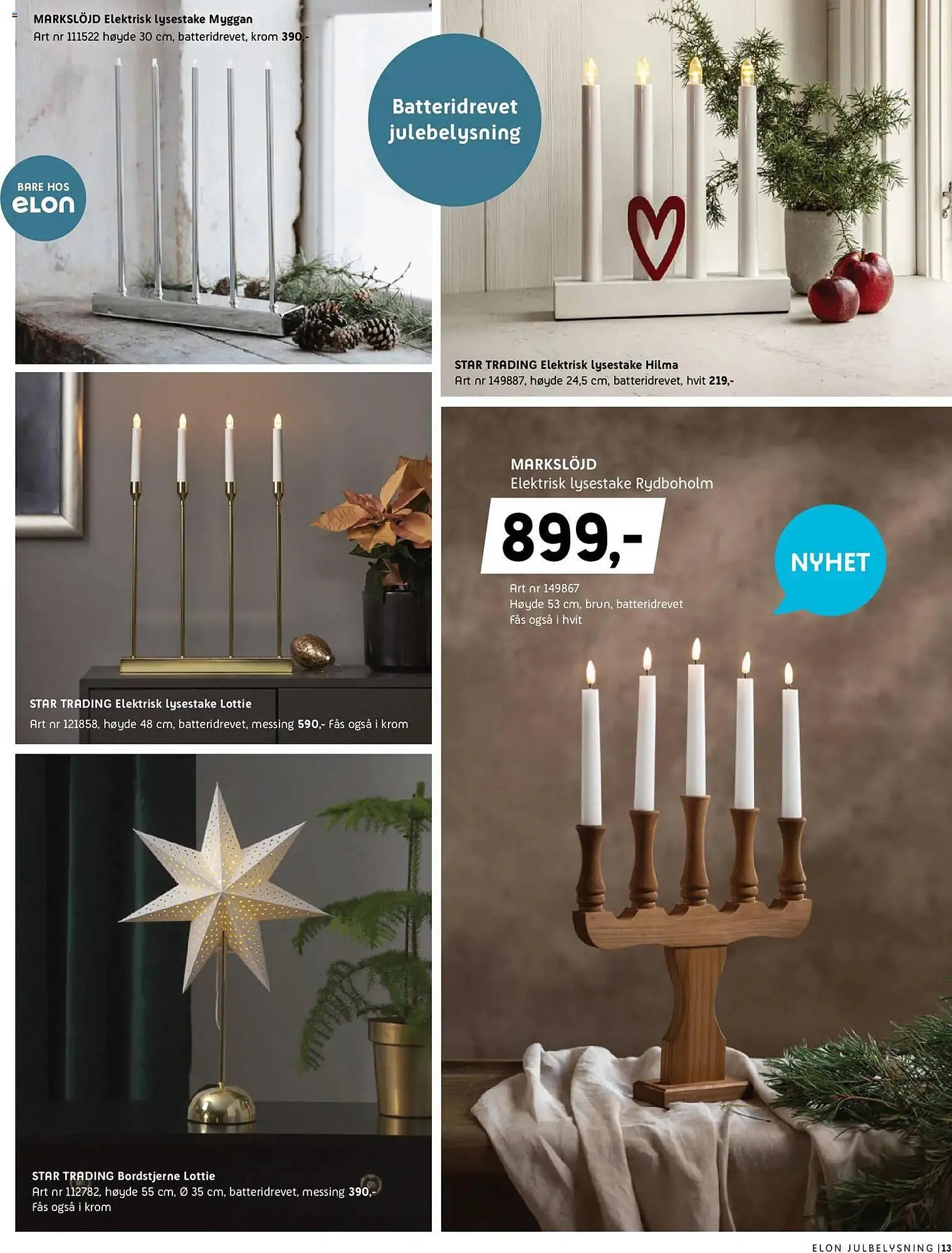 ELON kundeavis fra 3. november til 7. desember 2025 - kundeavisside 13