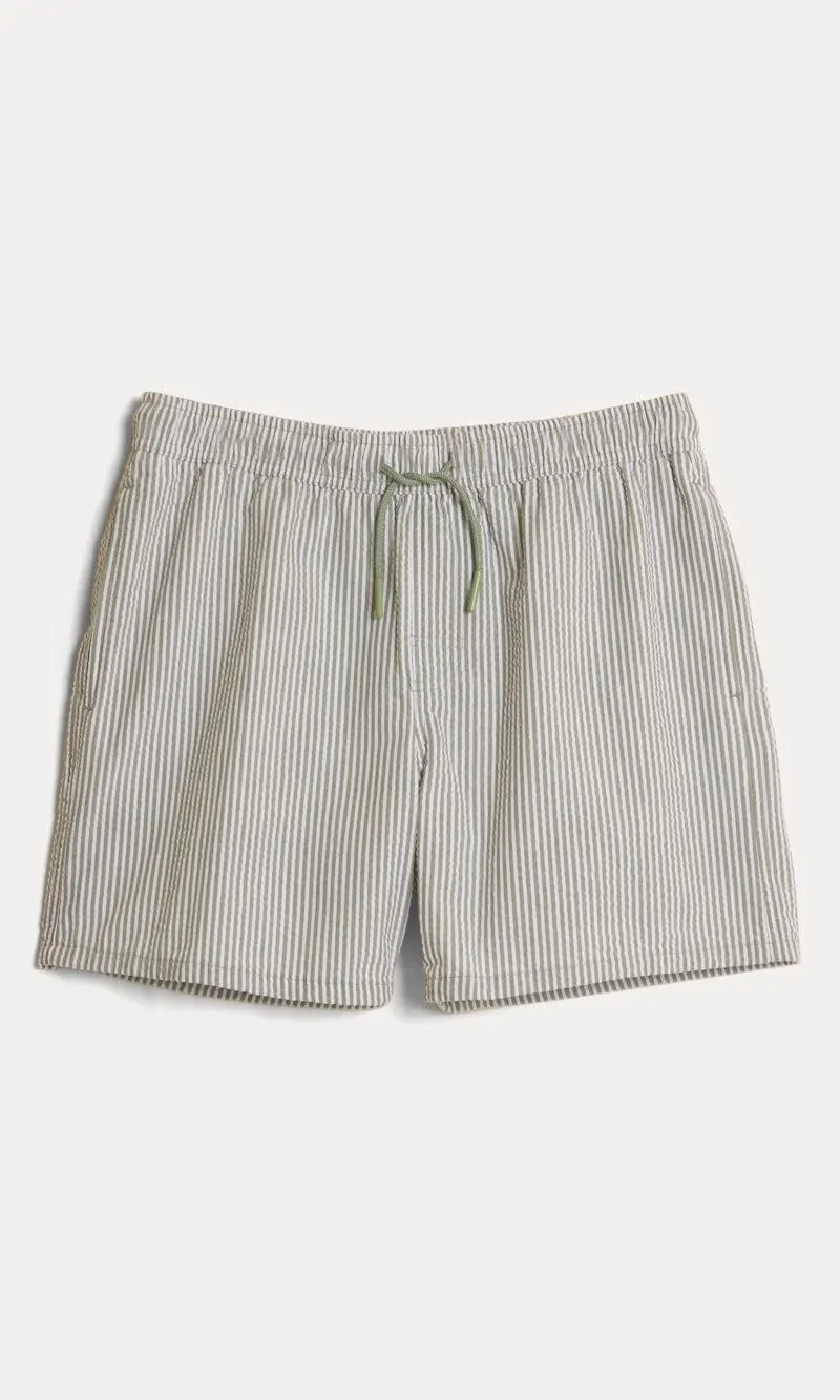 Badeshorts i kreppet kvalitet