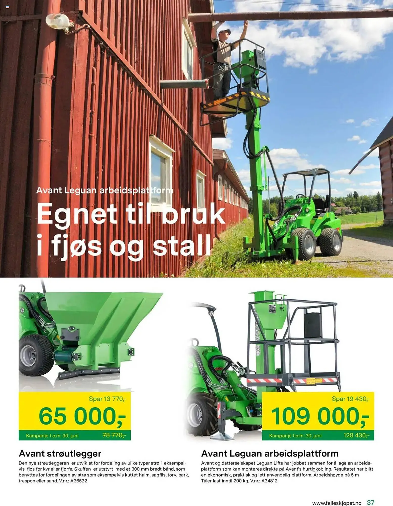 Felleskjøpet Kundeavis fra 9. mai til 31. desember 2025 - kundeavisside 37