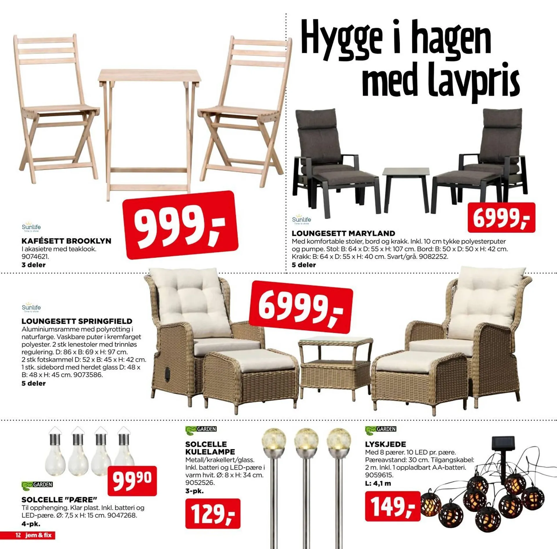 Jem & fix kundeavis fra 5. april til 12. april 2026 - kundeavisside 12