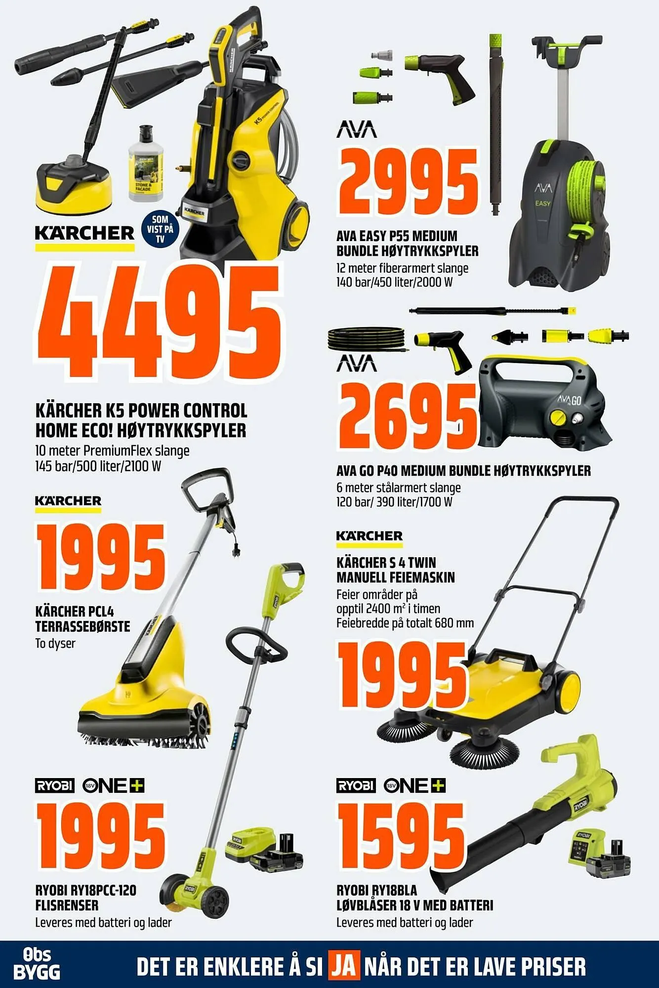 Obs Bygg kundeavis fra 29. mars til 11. april 2026 - kundeavisside 15