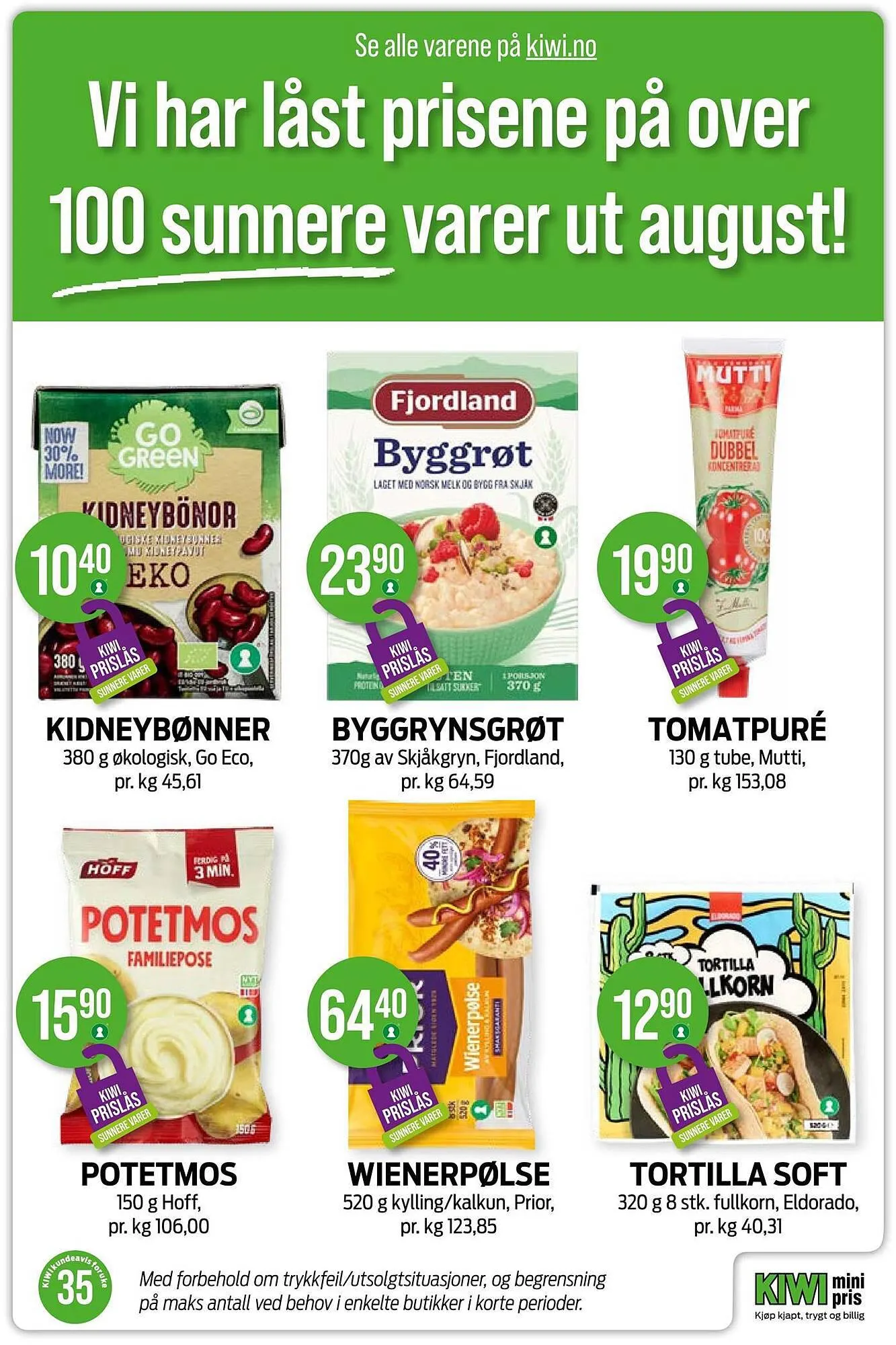 Kiwi Kundeavis fra 27. august til 3. september 2023 - kundeavisside 15