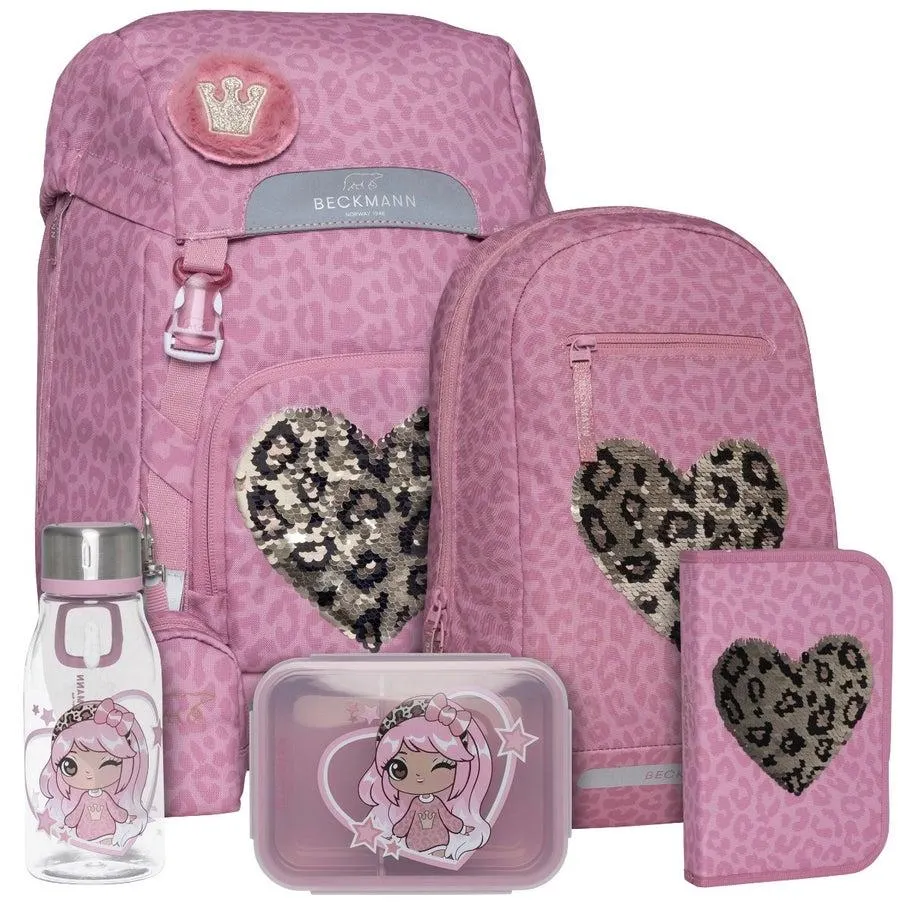 Pakke skolesekk 1.kl Furry Classic 22L - Beckmann