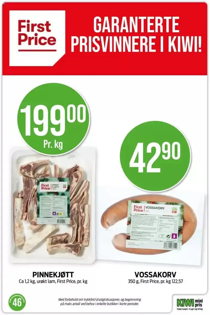 Kiwi Kundeavis fra 11. november til 17. november 2024 - kundeavisside 2