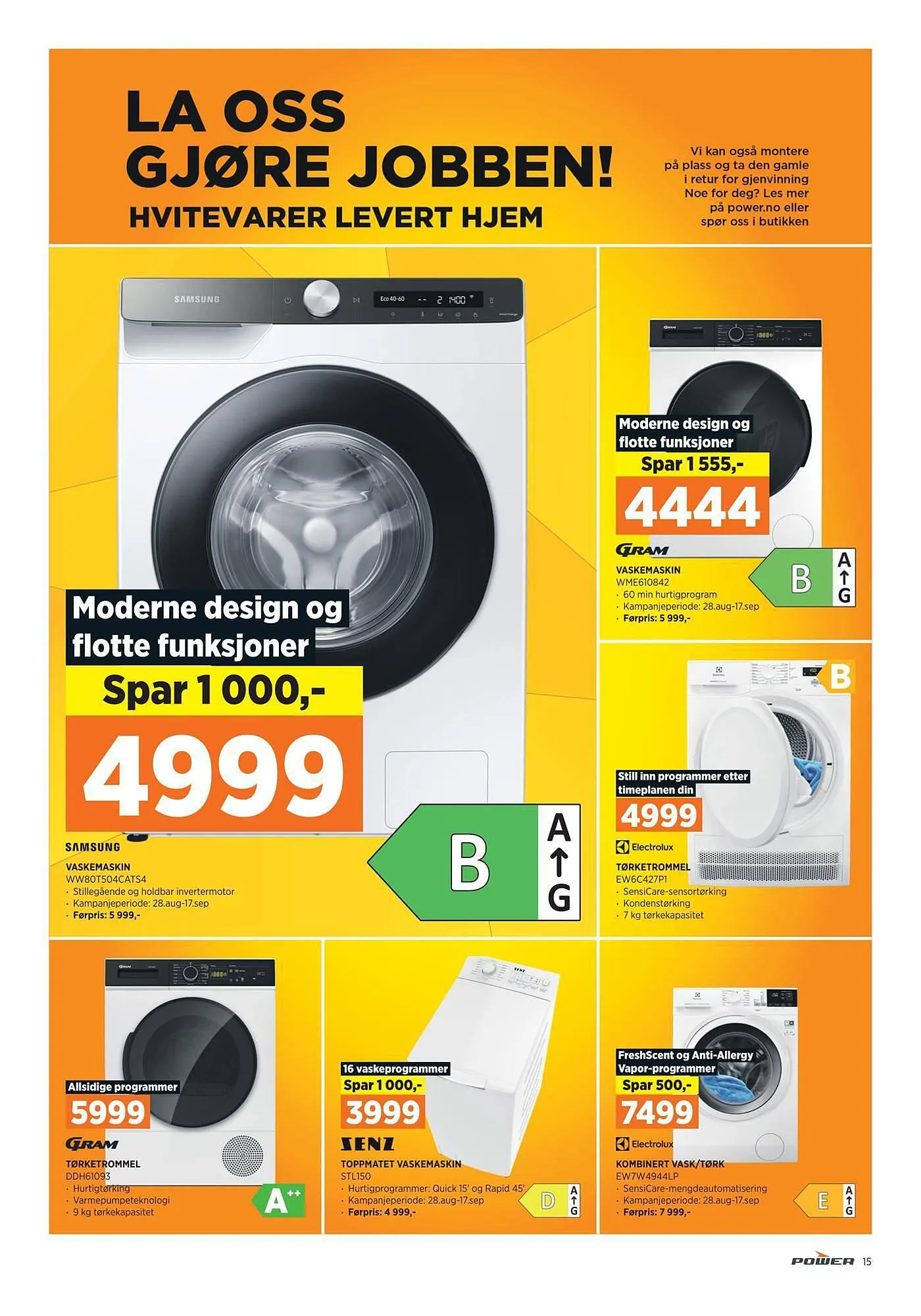 POWER Kundeavis fra 3. september til 10. september 2023 - kundeavisside 15
