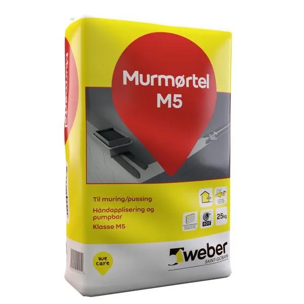 Weber Murmørtel m5 25kg