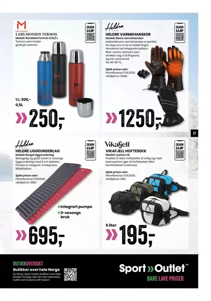 Aktuelle spesialkampanjer fra 4. februar til 18. februar 2025 - kundeavisside 27