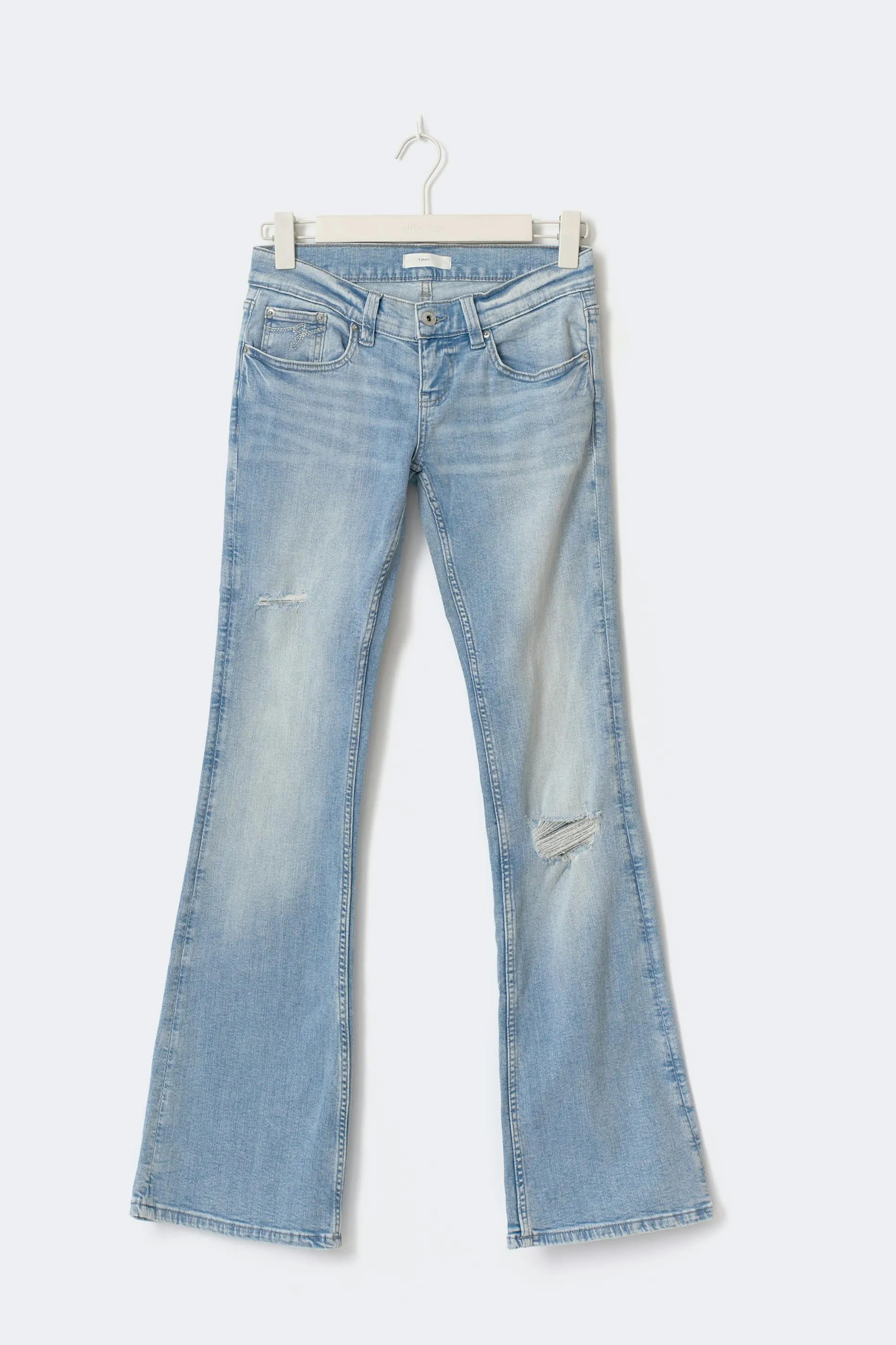 Ultra low tall bootcut jeans