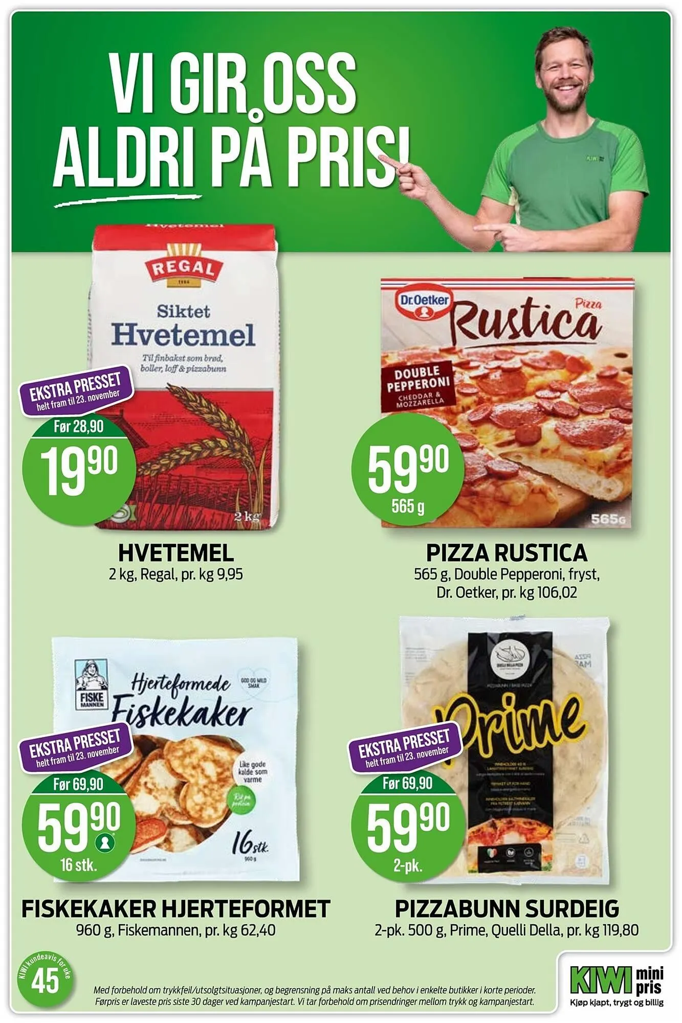 Kiwi kundeavis fra 3. november til 9. november 2025 - kundeavisside 12