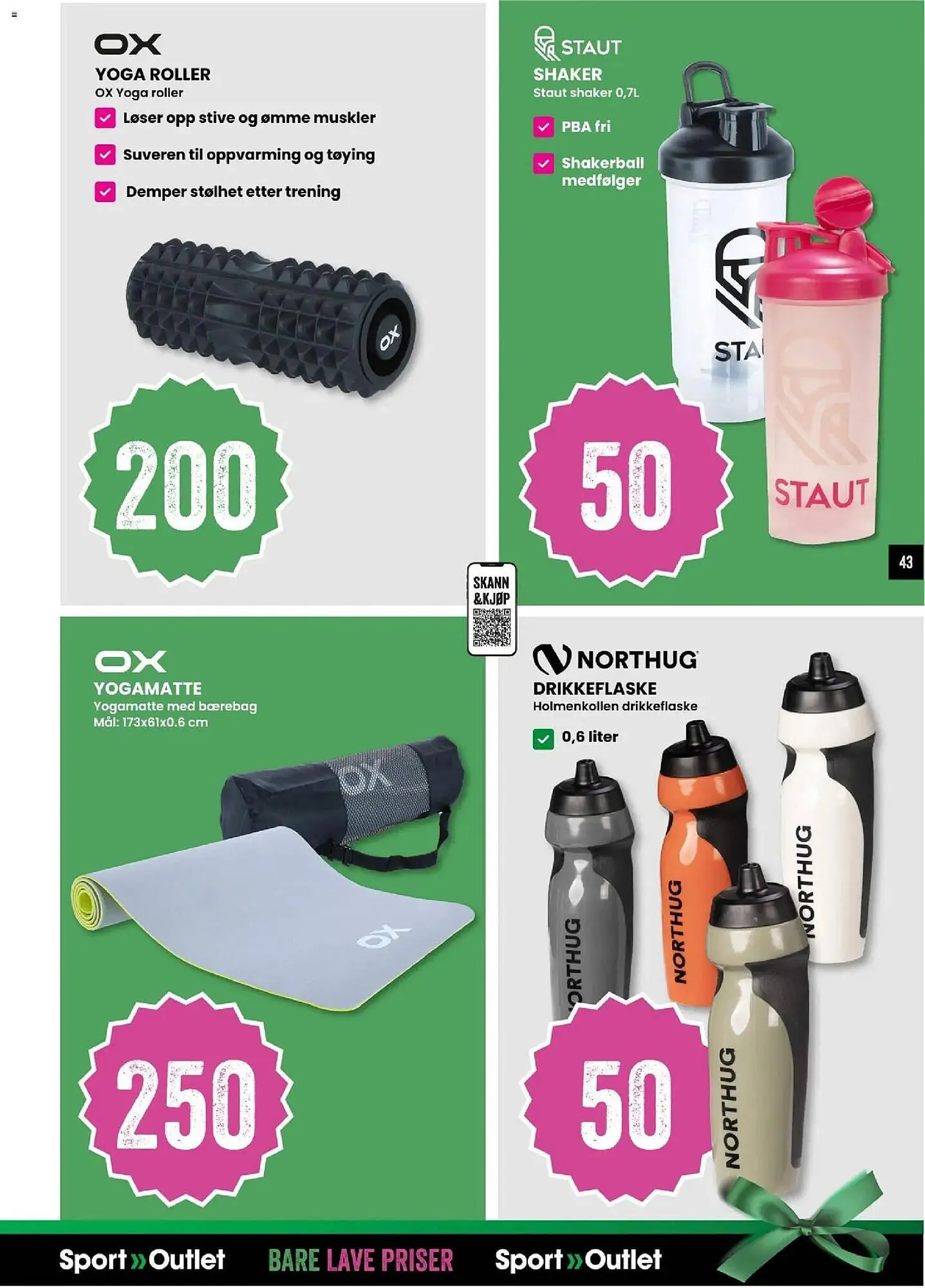 Sport Outlet kundeavis fra 2. desember til 24. desember 2025 - kundeavisside 43