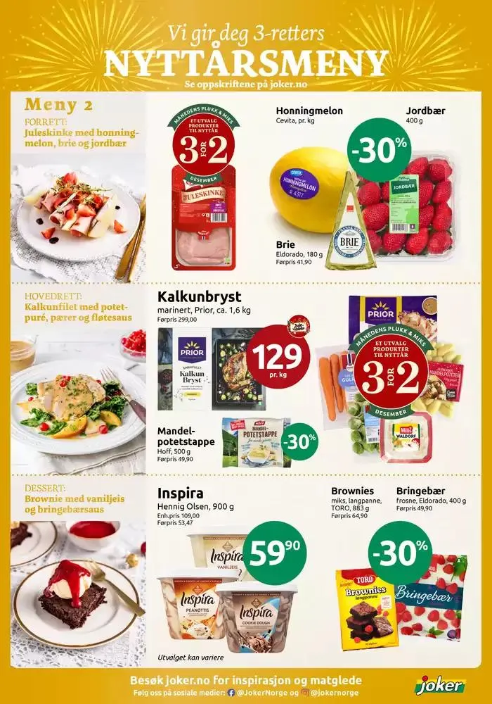 Joker Kundeavis fra 27. desember til 10. januar 2025 - kundeavisside 3