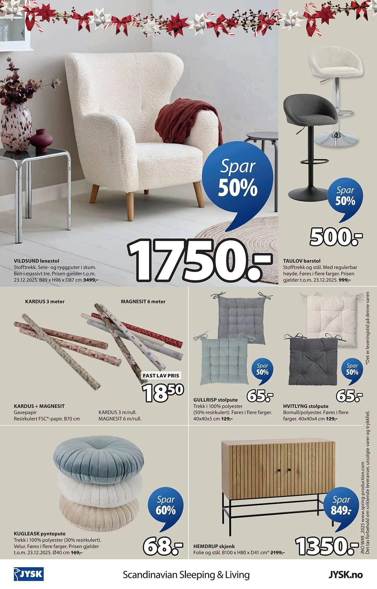 JYSK kundeavis fra 1. desember til 14. desember 2025 - kundeavisside 24