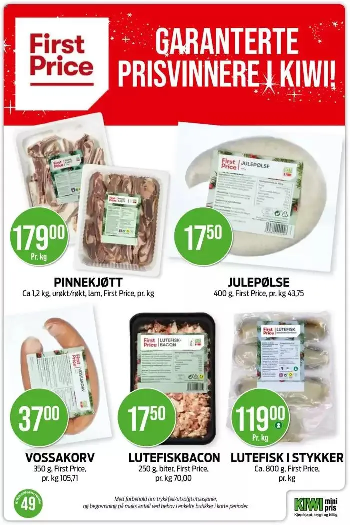 Kiwi Kundeavis fra 2. desember til 8. desember 2024 - kundeavisside 8