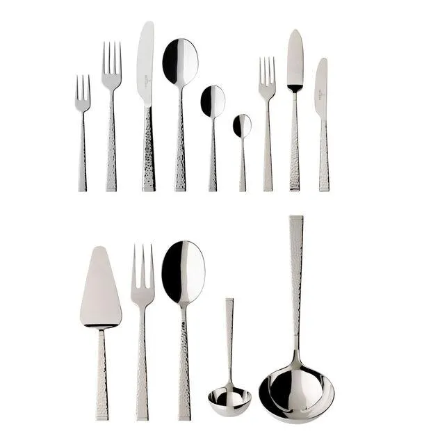 Blacksmith Lunch table cutlery 113 pieces