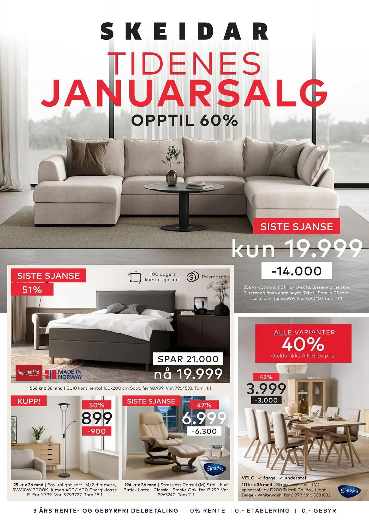 Skeidar kundeavis fra 5. januar til 12. januar 2026 - kundeavisside 1