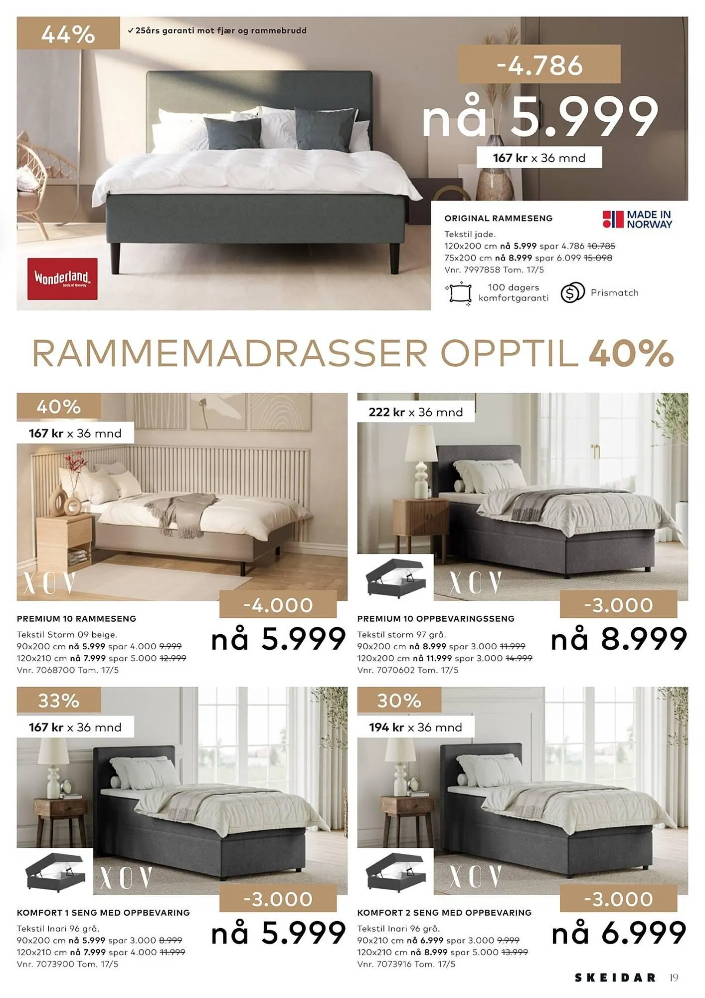 Skeidar kundeavis fra 20. april til 17. mai 2026 - kundeavisside 19