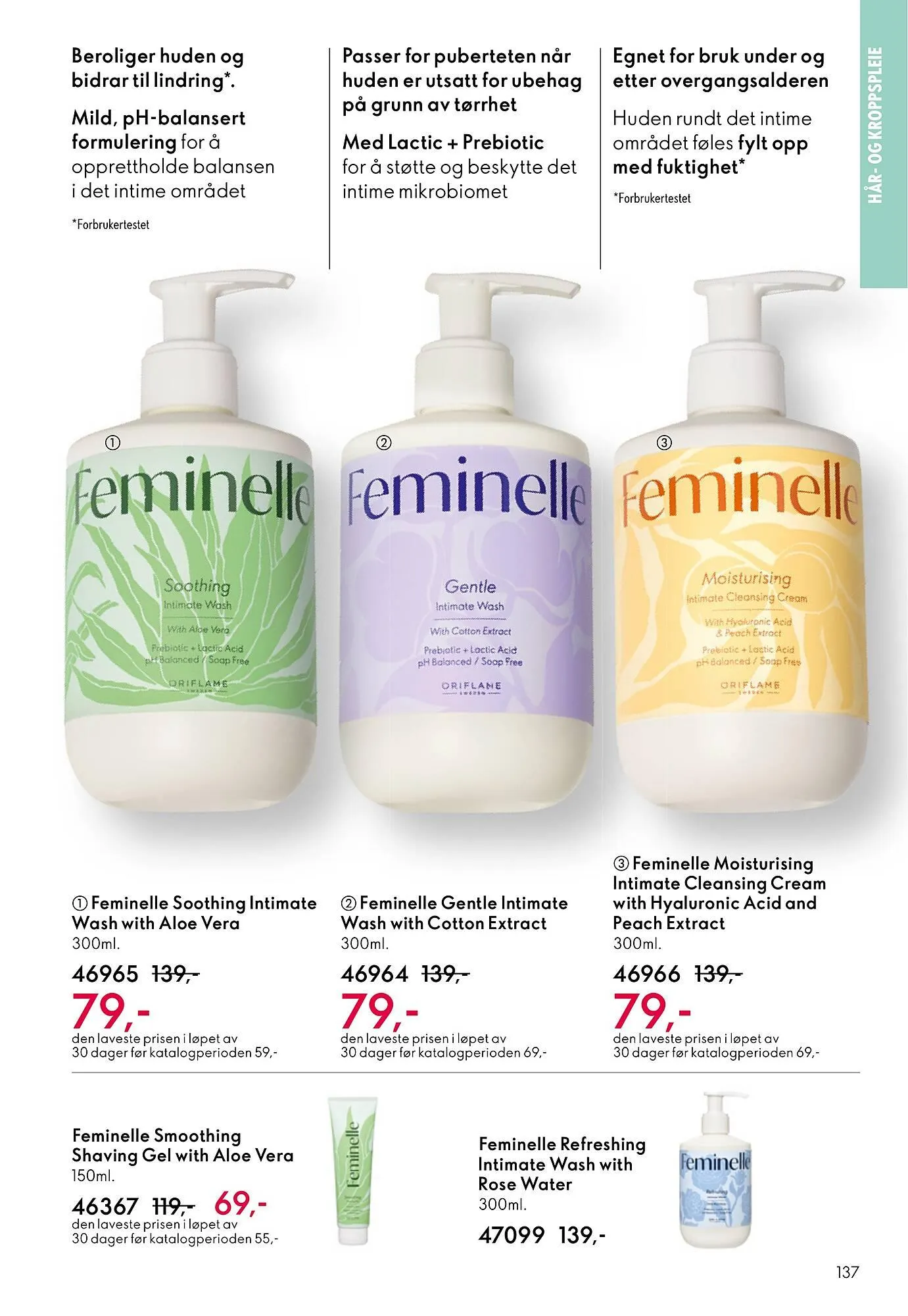 Oriflame katalog fra 10. desember til 30. desember 2025 - kundeavisside 137