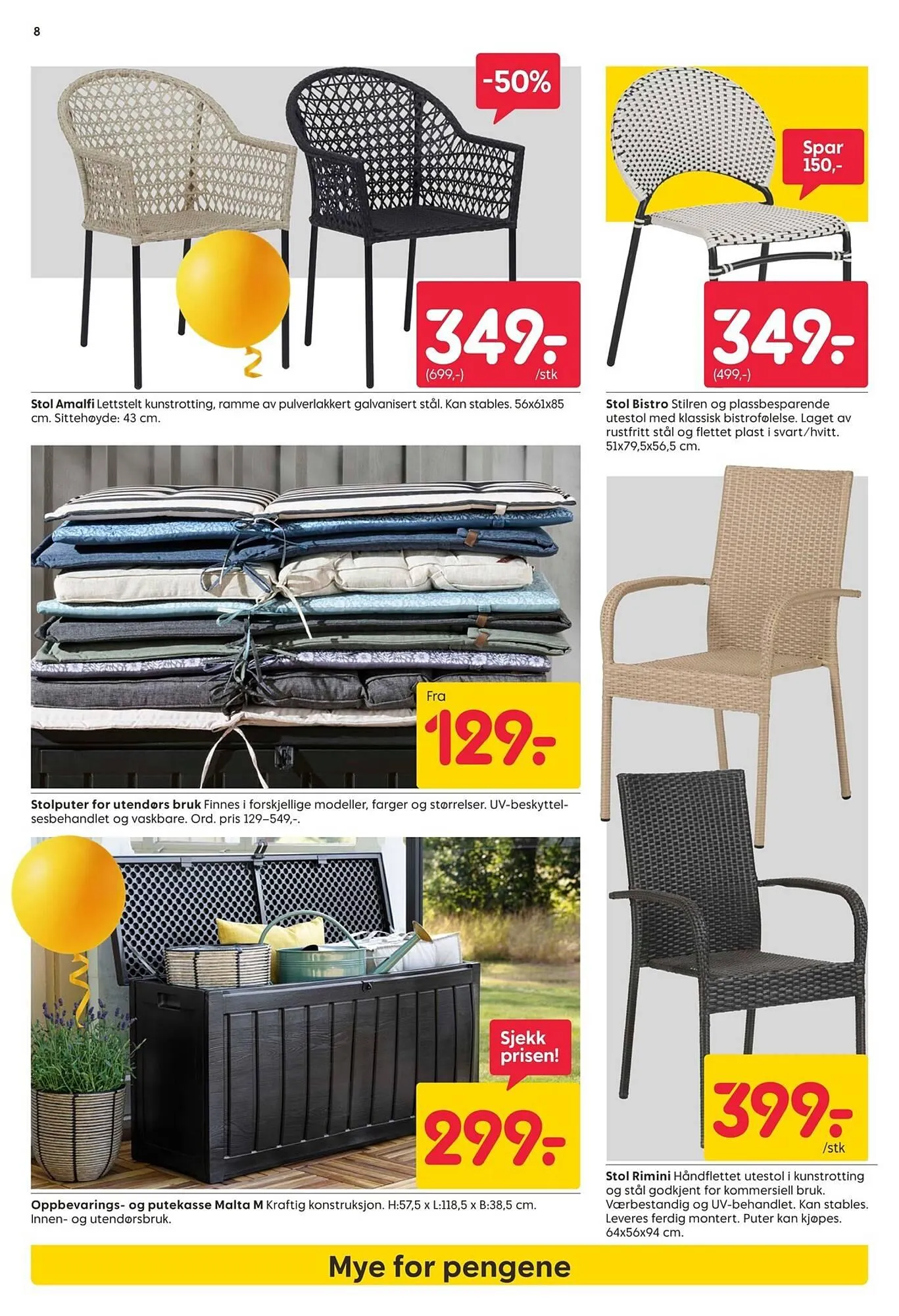 Rusta kundeavis fra 13. april til 19. april 2026 - kundeavisside 8