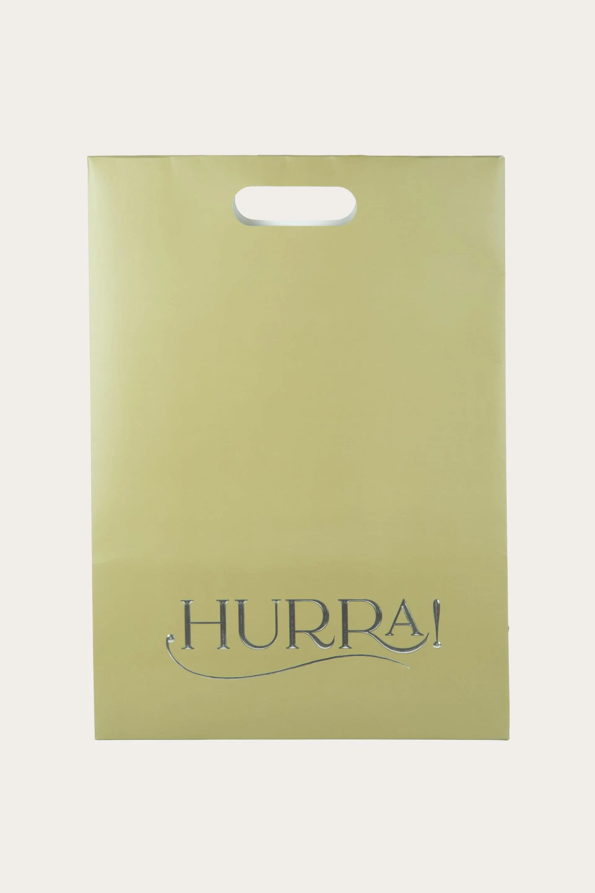 Gavepose HURRA OLIVENGRØNN