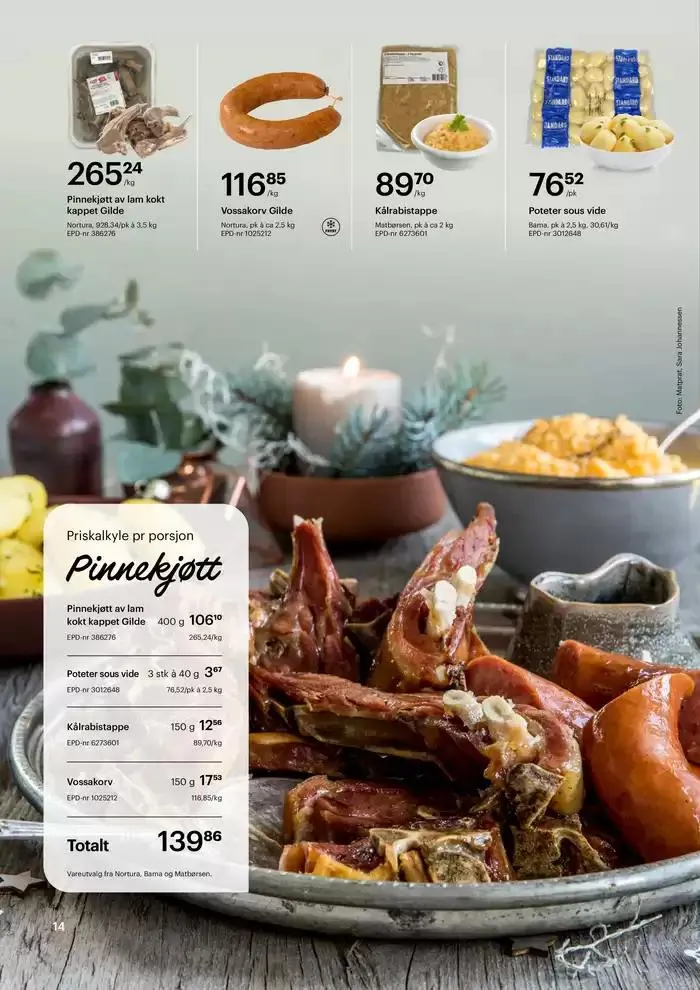 Alt du trenger, alltid billig. fra 18. november til 7. desember 2024 - kundeavisside 14