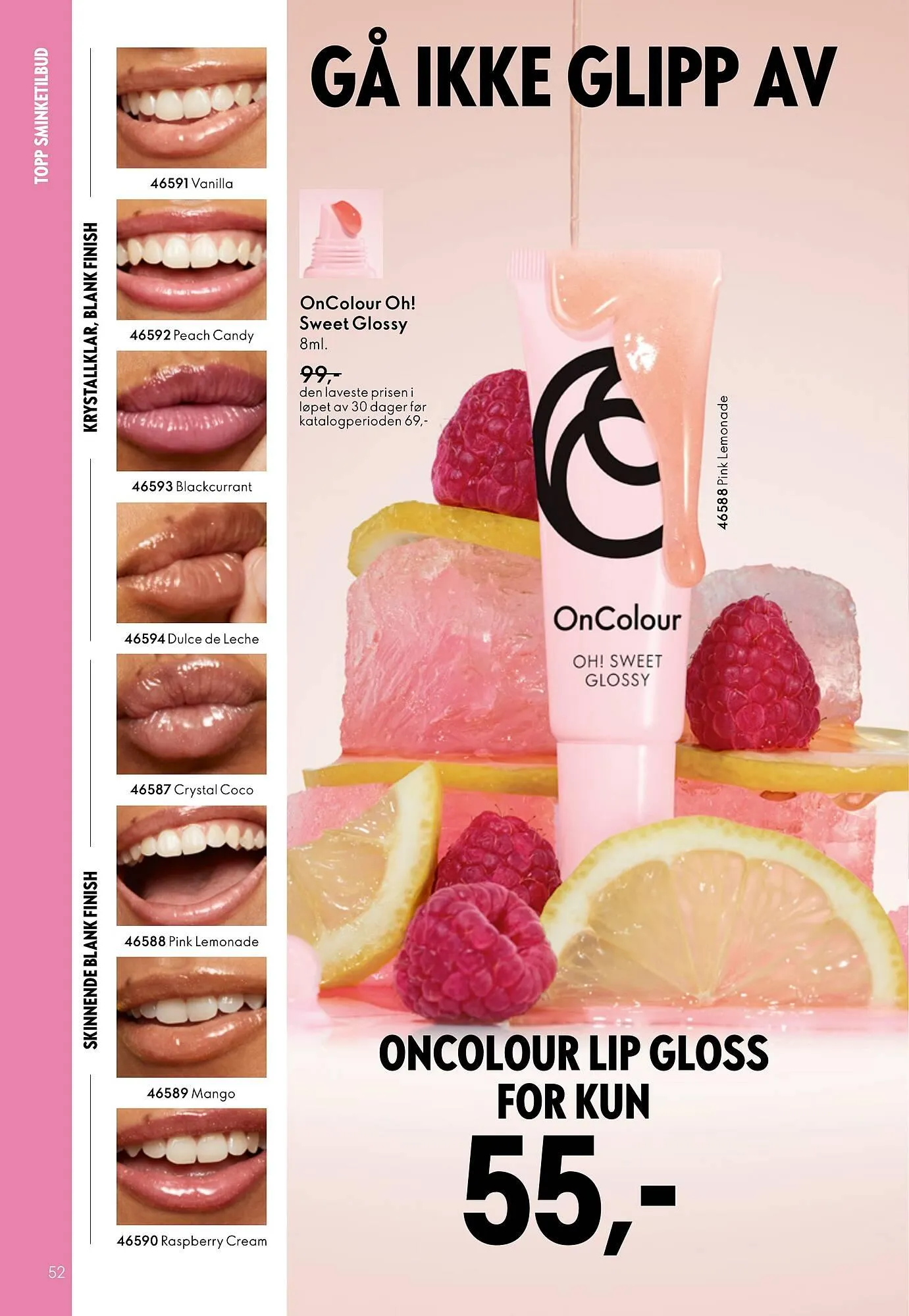 Oriflame katalog fra 8. oktober til 28. oktober 2025 - kundeavisside 52