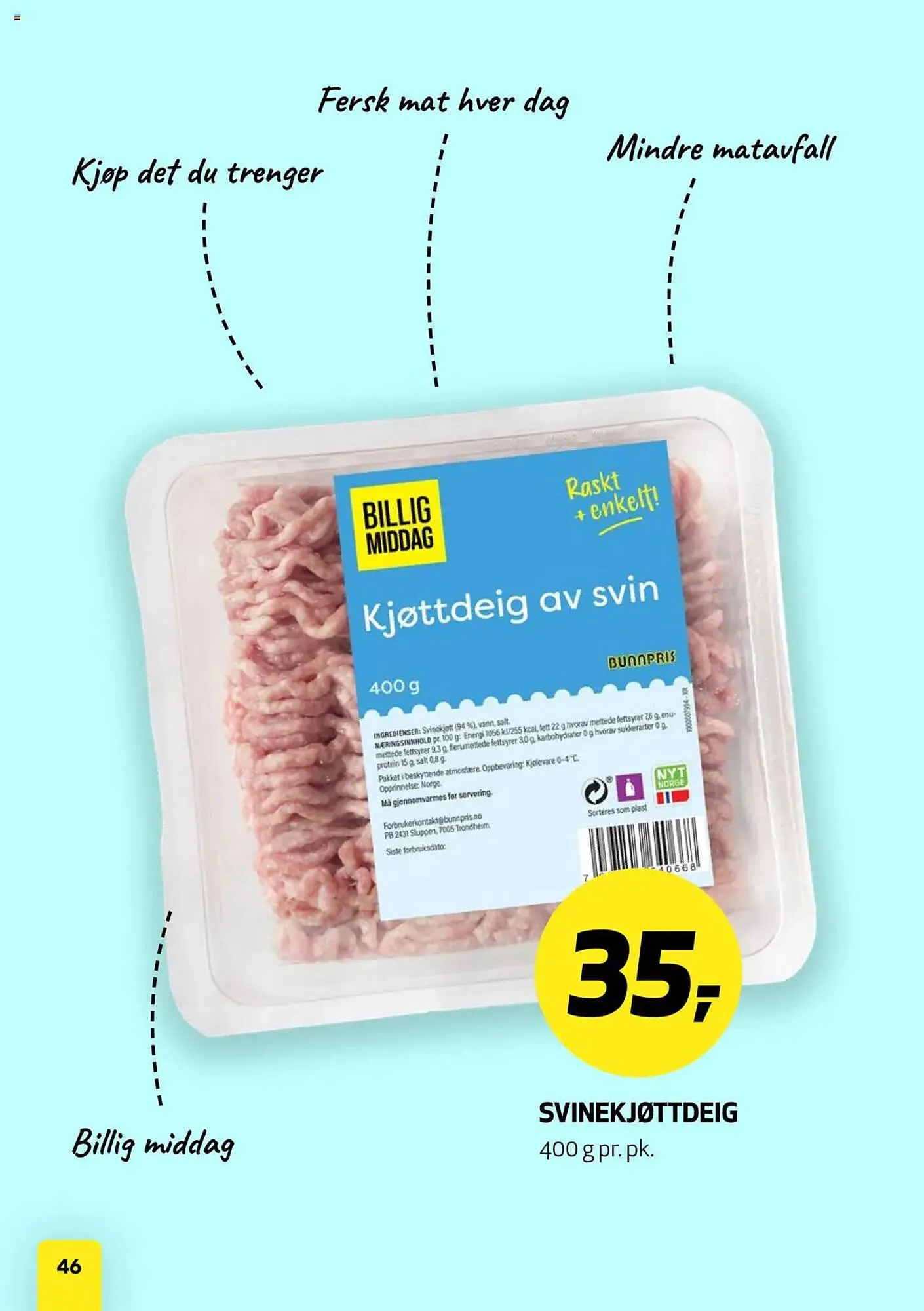 Bunnpris kundeavis fra 21. oktober til 18. desember 2025 - kundeavisside 46