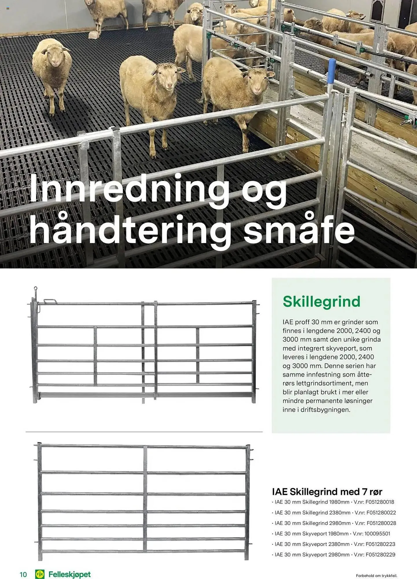 Felleskjøpet Kundeavis fra 13. januar til 31. desember 2025 - kundeavisside 10