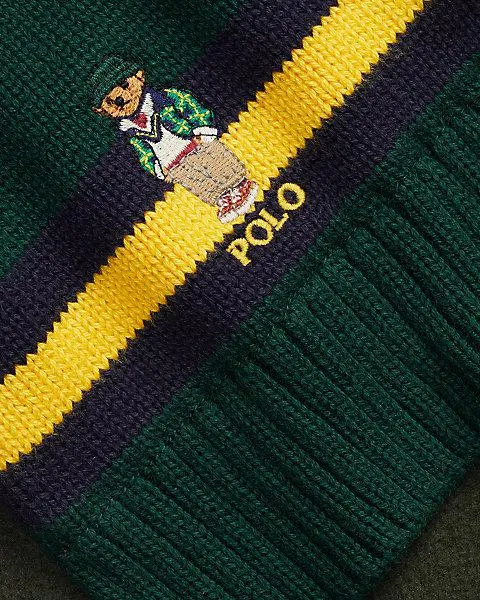 Polo Bear Cotton Scarf
