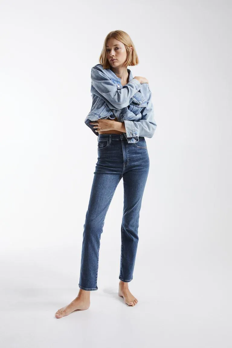 True to you slim high jeans
