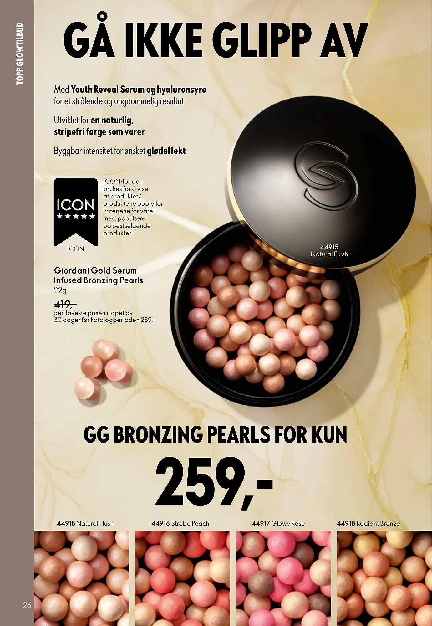 Oriflame katalog fra 8. oktober til 28. oktober 2025 - kundeavisside 26