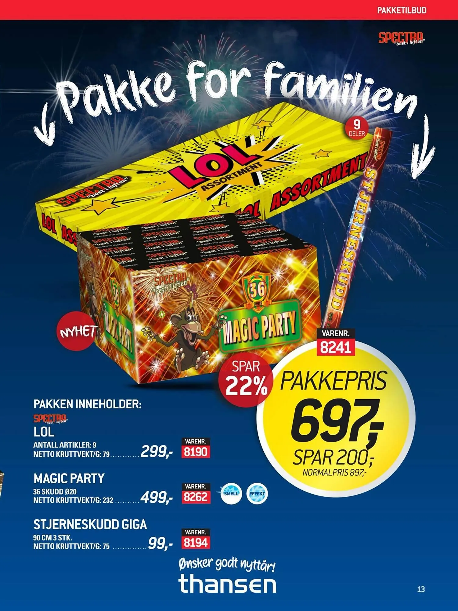 Thansen kundeavis fra 18. desember til 1. januar 2026 - kundeavisside 13