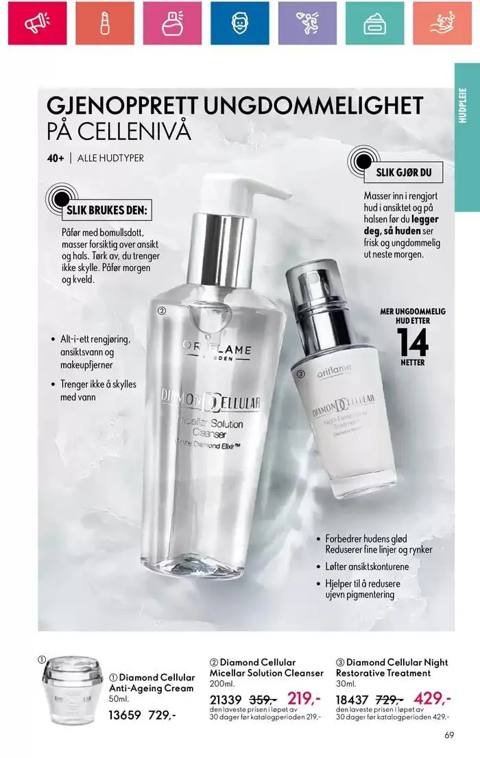 ORIFLAME Kundeavis fra 26. oktober til 9. november 2024 - kundeavisside 69