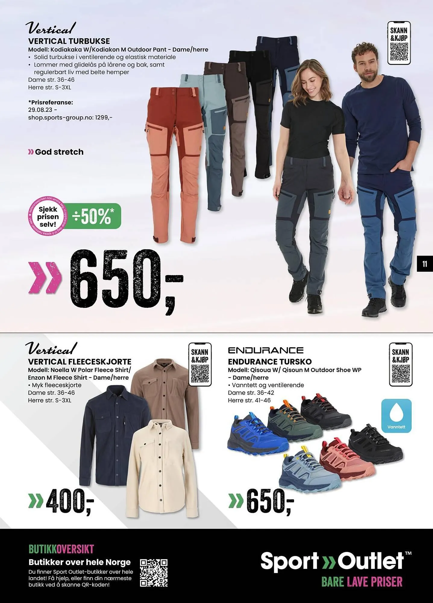 Sport Outlet Kundeavis fra 11. september til 23. september 2023 - kundeavisside 11