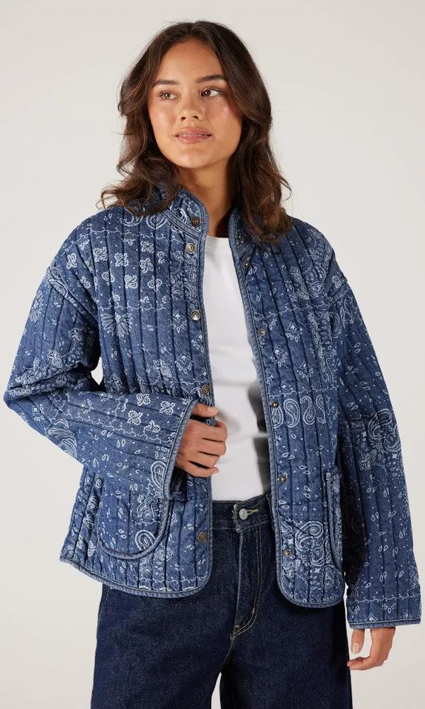 Lottie Liner Medium Blå Jakke