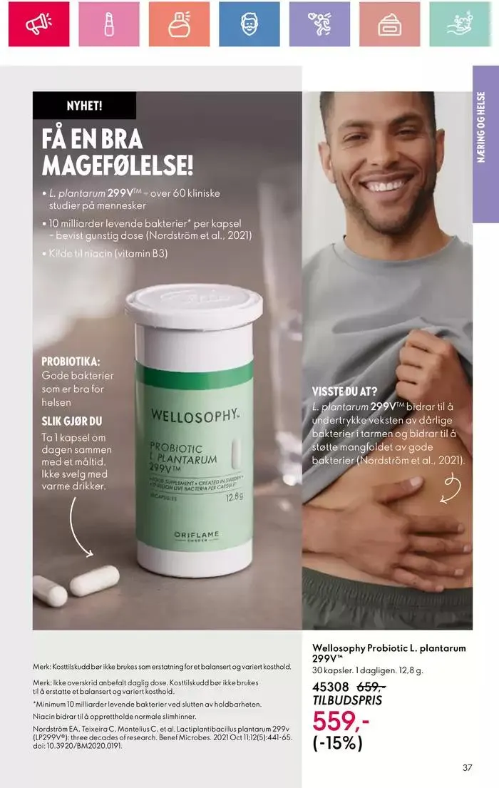 ORIFLAME Kundeavis fra 5. januar til 12. januar 2025 - kundeavisside 37