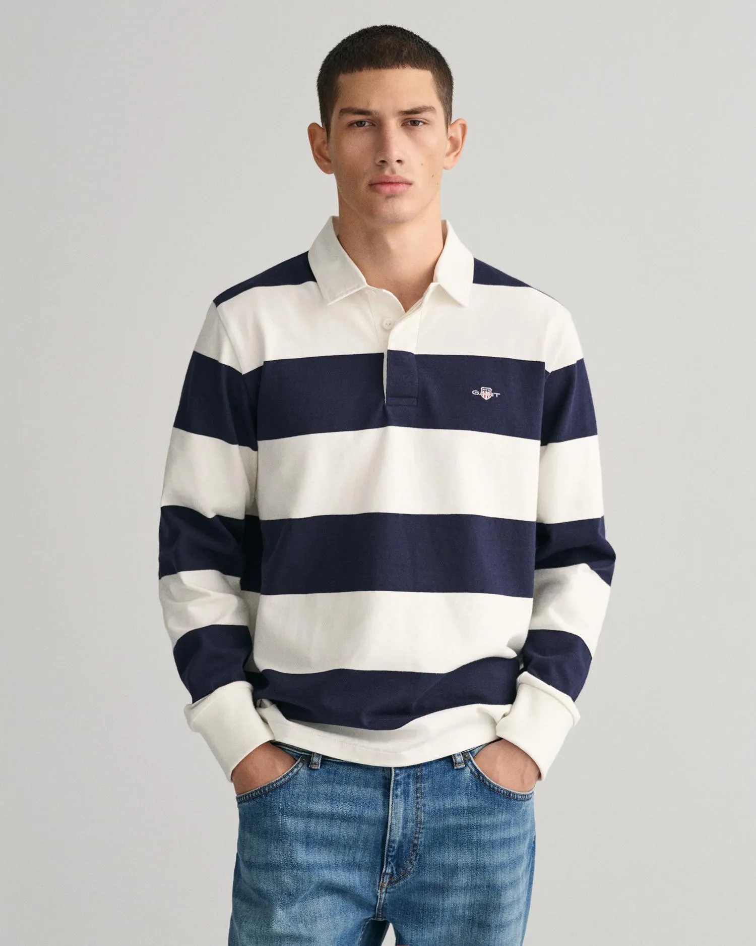 Shield Barstripe Heavy Rugger